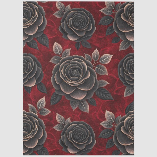 Papel De Seda Um Design 7 da série Vampiro (Frente )