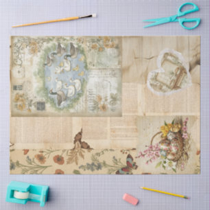 Papel De Seda Um design da série de Páscoa da Ephemera #9