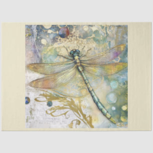 Papel De Seda Um Design da série Dragonfly artística nº 3