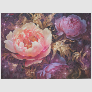 Papel De Seda Um Design da Série Galáxia Floral nº 14