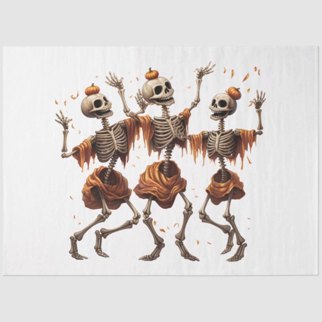 Papel De Seda Um Design da série Halloween 4 (Frente )