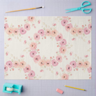 Papel De Seda Um design da série Páscoa Rosa #12