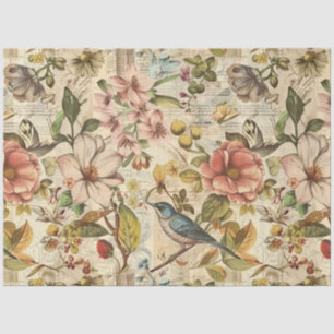 Papel De Seda Um Design da série Vintage Primavera nº 14