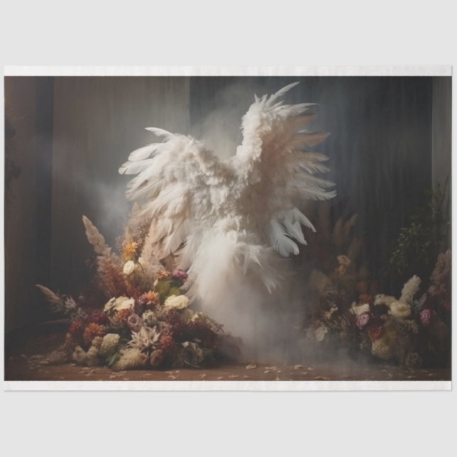 Papel De Seda Um Design da série White Angel 2 (Frente )