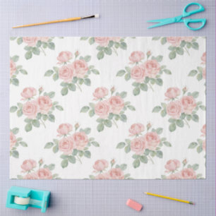 Papel De Seda Um Design Floral Elástico #17