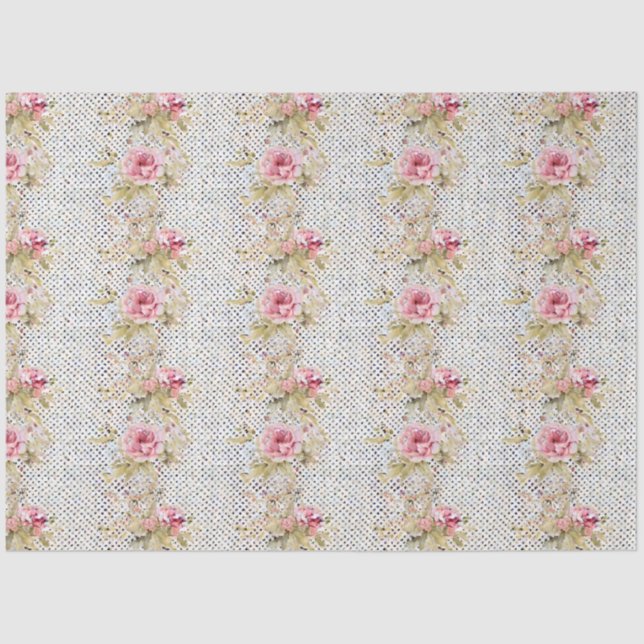 Papel De Seda Um Design francês Ephemera Series 28 (Frente )