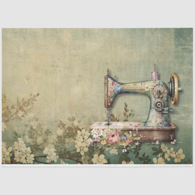 Papel De Seda Um Design nº 36 da série de salas de costura flexí (Frente )