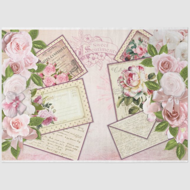 Papel De Seda Um Design série Chique 8 (Frente )