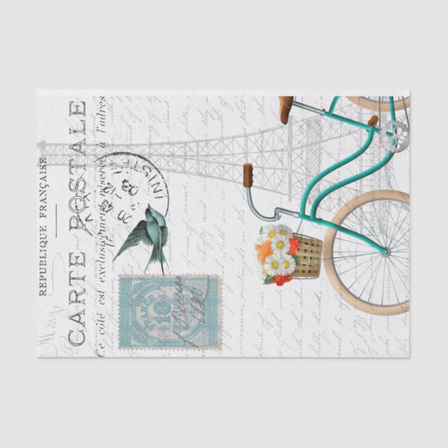 Papel De Seda Um dia em Paris (Frente )