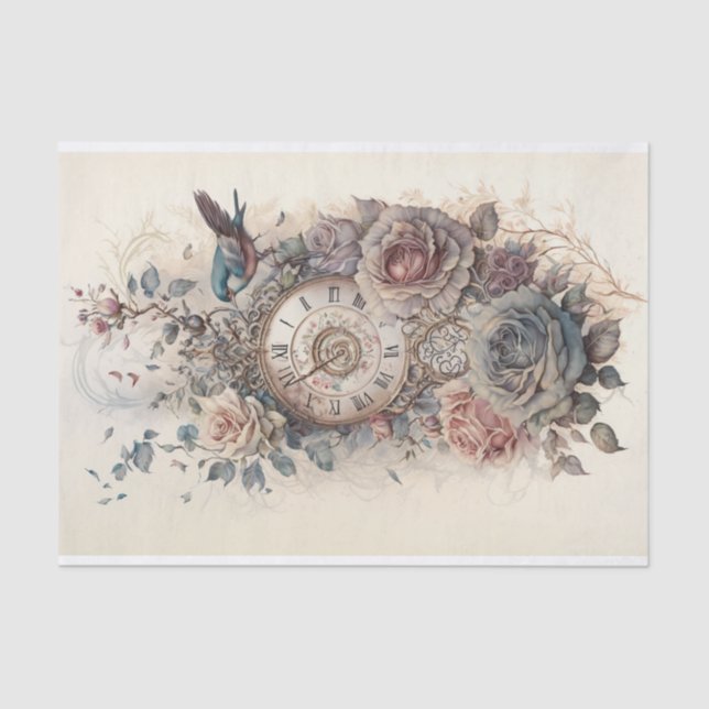 Papel De Seda Um Estudo em Rosas e Tempo 3 (Frente )