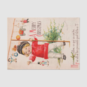 Papel De Seda Um Feliz Natal de Ellen Clapsaddle