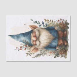 Papel De Seda Um Gnomo Adorável