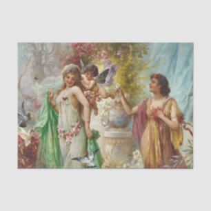 Papel De Seda Um Ídolo Clássico de Hans Zatzka