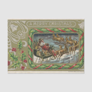 Papel De Seda Um Livro De Pão De Natal