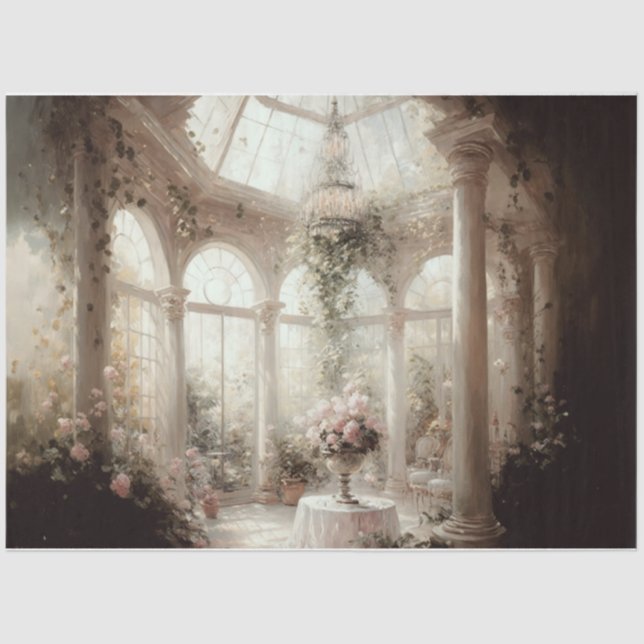 Papel De Seda um lugar silencioso (Frente )