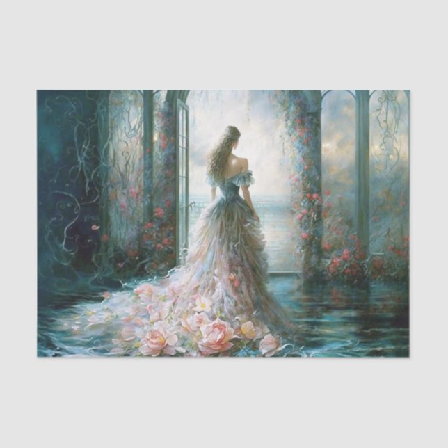 Papel De Seda Um Momento Místico (Frente )