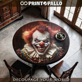 Papel De Seda Um palhaço assassino louco está caçando você!