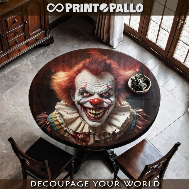Papel De Seda Um palhaço assassino louco está caçando você! (Criador carregado)