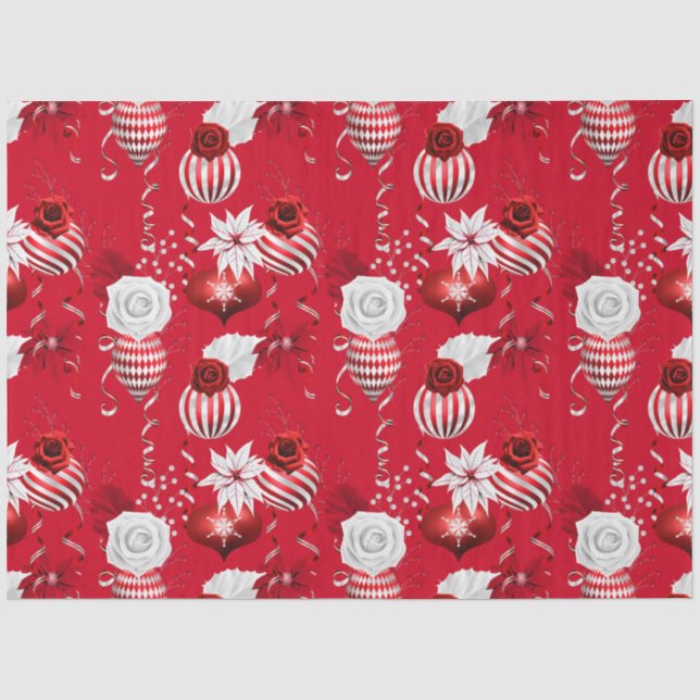 Papel De Seda Um Peppermint Spice Series Design 2 (Frente )