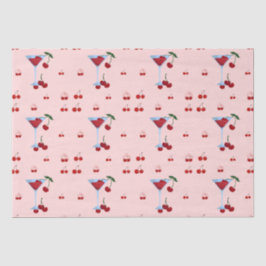 Papel De Seda Um Pouco Mais Velho Aniversário Cherrytini
