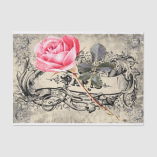 Papel De Seda Um rosa em Paris