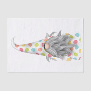 Papel De Seda Um Tecido Gnome de Páscoa Feitiçado