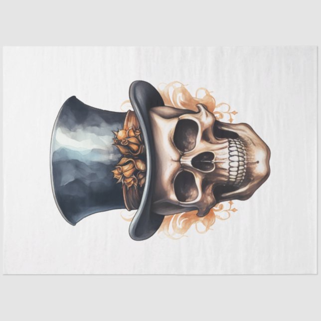 Papel De Seda Uma coleção de Design de Halloween 3 (Frente )