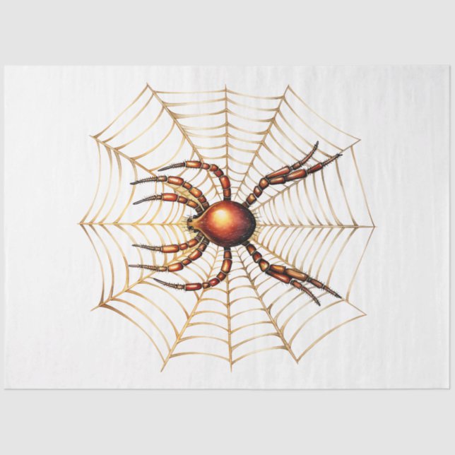 Papel De Seda Uma coleção de Design de Halloween 6 (Frente )