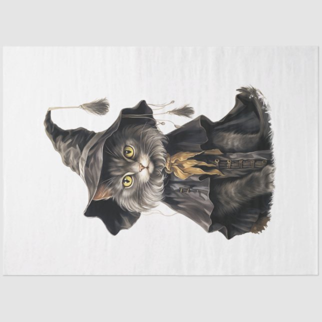 Papel De Seda Uma coleção de Design de Halloween 7 (Frente )