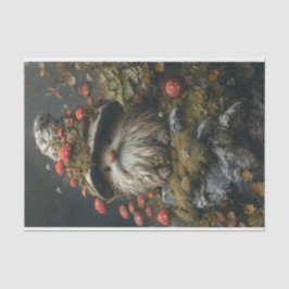 Papel De Seda Uma Criatura Florestal Adorável