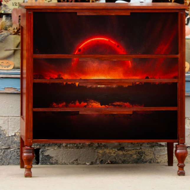 Papel De Seda Uma desacoplamento do planeta vermelho (Criador carregado)