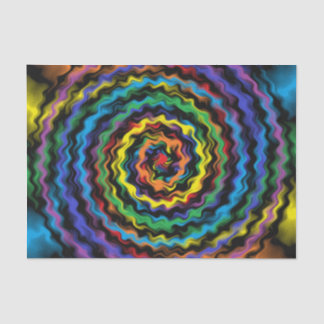 Papel De Seda Uma Detonação Colorida