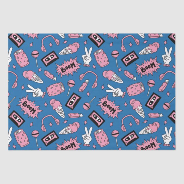 Papel De Seda Uma explosão dos anos 90 (Frente )