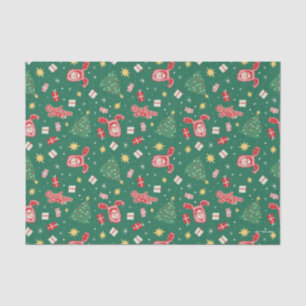 Papel De Seda Uma história de Natal   Padrão de Ícone de Natal
