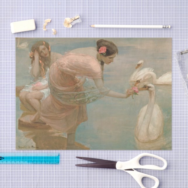 Papel De Seda Uma Manhã De Verão | Rupert Bunny (Arte )