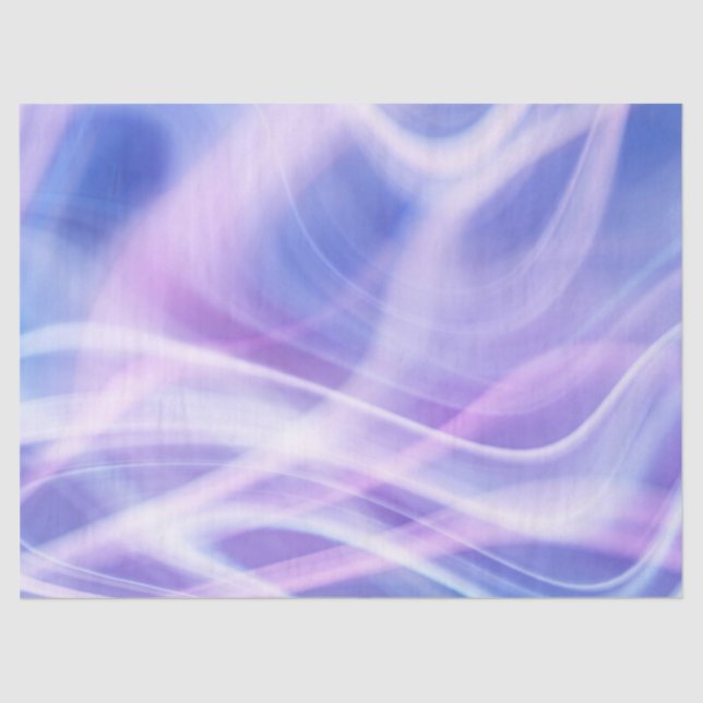 Papel De Seda Uma Névoa Pastel Mística  (Frente )