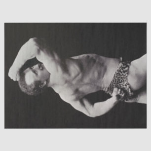 Papel De Seda Uma Nova Pose de Homens Fortes Eugen Sandow Fisicu