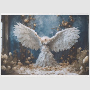 Papel De Seda Uma Série de Anjo Branco Design 6