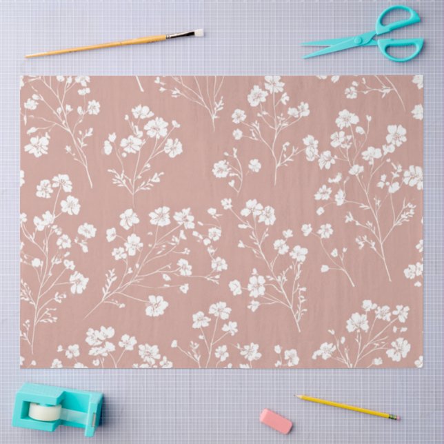 Papel De Seda Uma Série de Design Boho de Páscoa #9 (Arte )