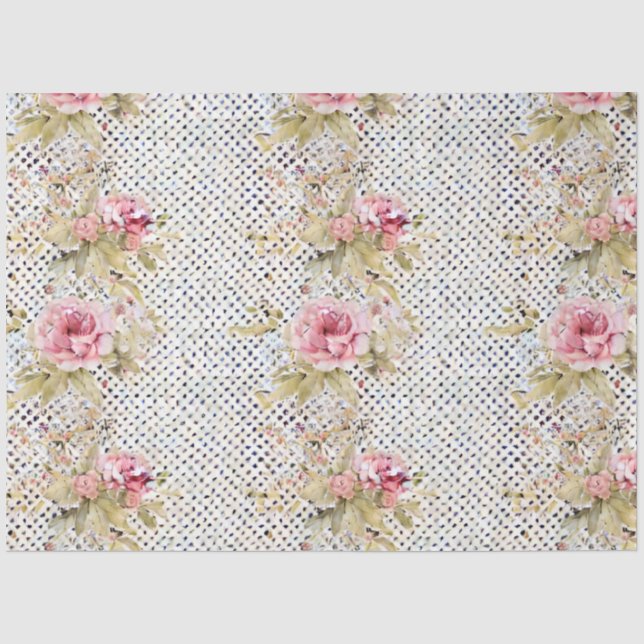 Papel De Seda Uma Série de Design de Efêmeras Francesas 7 (Frente )