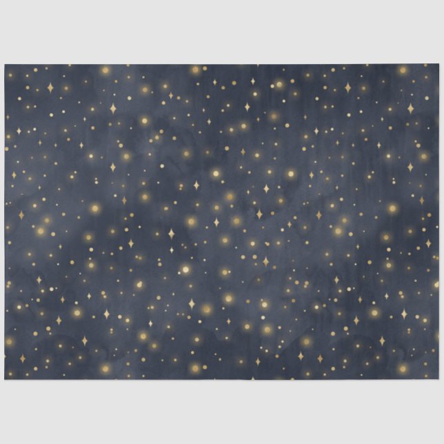 Papel De Seda Uma Série de Design de Noite Estelar Celestial 2 (Frente )