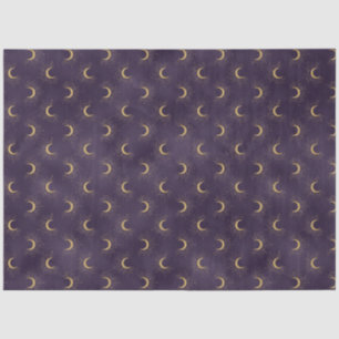 Papel De Seda Uma Série de Design de Noite Estrelada Roxa 15