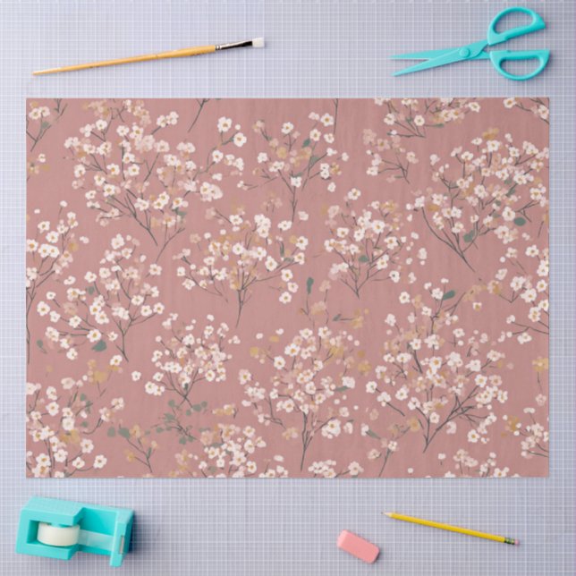 Papel De Seda Uma Série de Design de Páscoa Boho #10 (Arte )