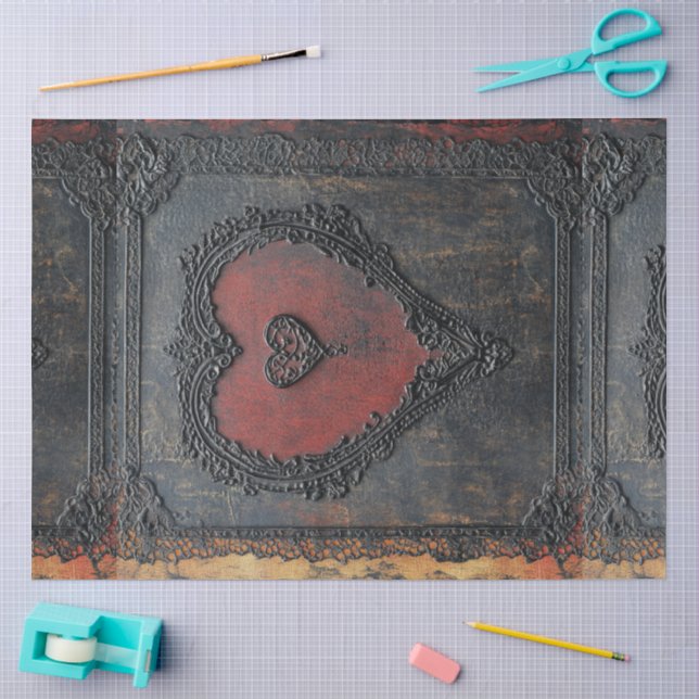 Papel De Seda Uma Série de Design Romance e Gótico #10 (Arte )