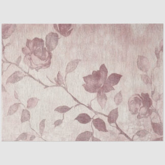 Papel De Seda Uma Série de Design Rosa e Renda #12