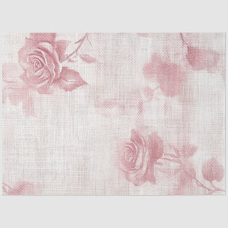 Papel De Seda Uma Série de Design Rosa e Renda #7