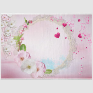 Papel De Seda Uma Série de Shabby Chic Design 28