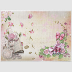 Papel De Seda Uma Série Shabby Chic Design 33