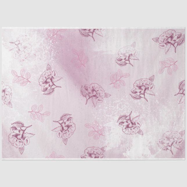 Papel De Seda Uma Série Shabby Chic Design 38 (Frente )
