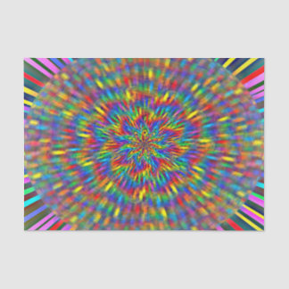 Papel De Seda Uma tintura floral do laço